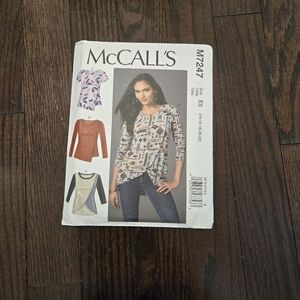 MCCALL'S Women's shirt pattern M7247